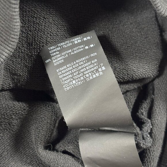 Saint Laurent Rive Gauche Logo Hoodie Black Size S 2019 - Picture 6 of 7